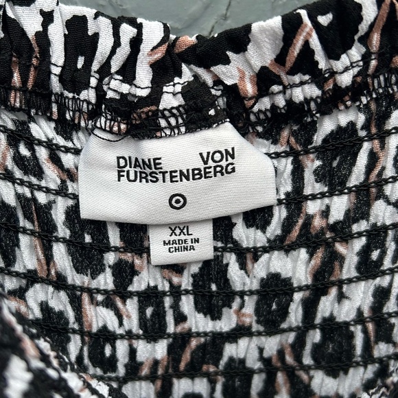 Diane Von Furstenberg x Target Smocked Maxi dress, BNWT, size XXL - Picture 10 of 14